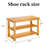 Bamboo Shoe Bench With 3-Tier Storage-862176406