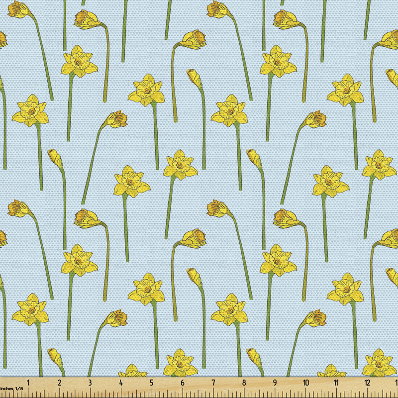Orona Daffodils Fabric