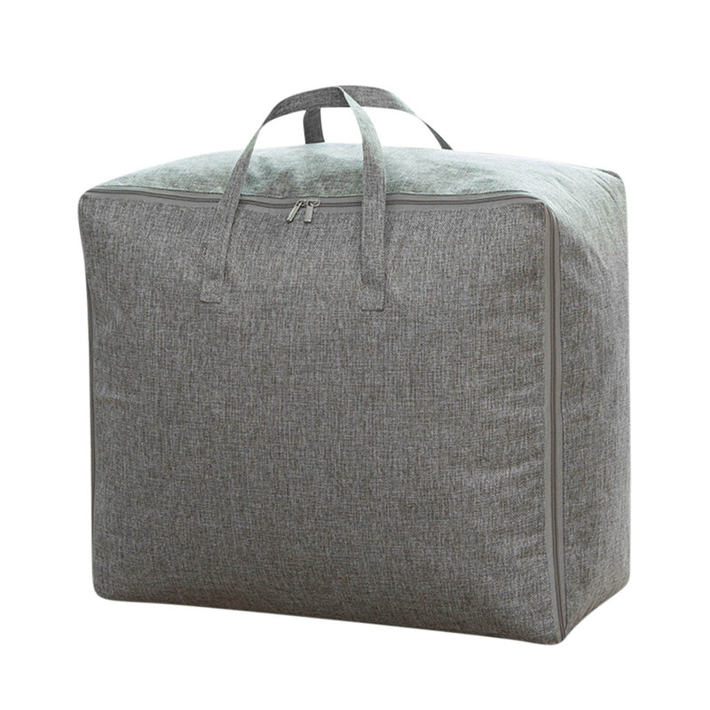 Grands sacs de rangement réutilisables avec poignées robustes et fermetures à glissière