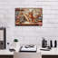  «Poodle In The Kitchen» par Rich Monet, art mural sur toile, 18 po x 12 po-691821193