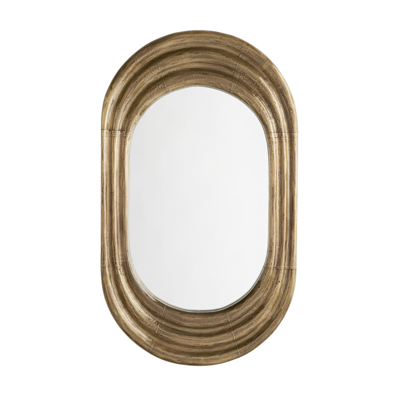 Georgina Flat Metal Wall Mirror