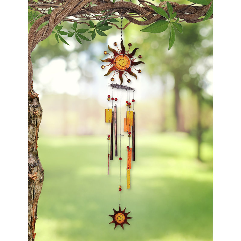 Hulsey Weather Resistant Abstract Wind Chime