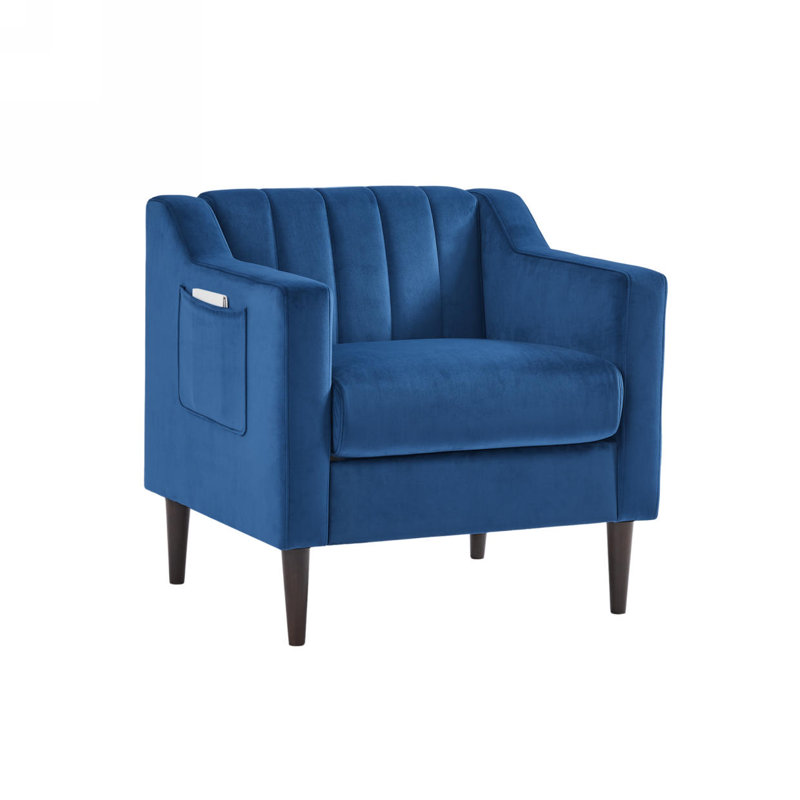 Fauteuil d'appoint rembourré capitonné Modern