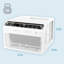 Climatiseur de fenêtre 12 000 BTU Keystone avec chauffage d'appoint et télécommande-124199523