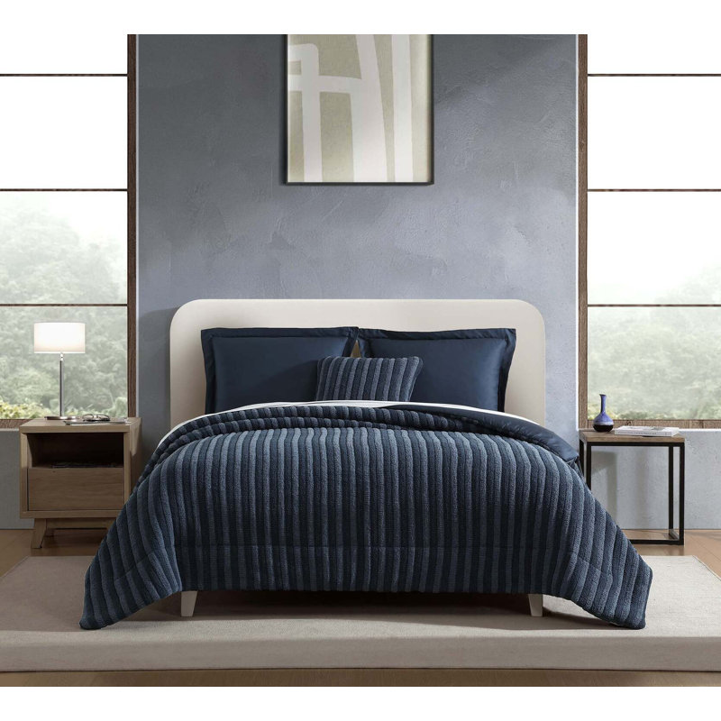 Natural Sham Set, King, Midnight