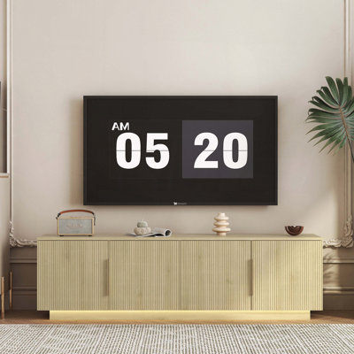 Meuble télé avec 16 lumières DEL de couleur