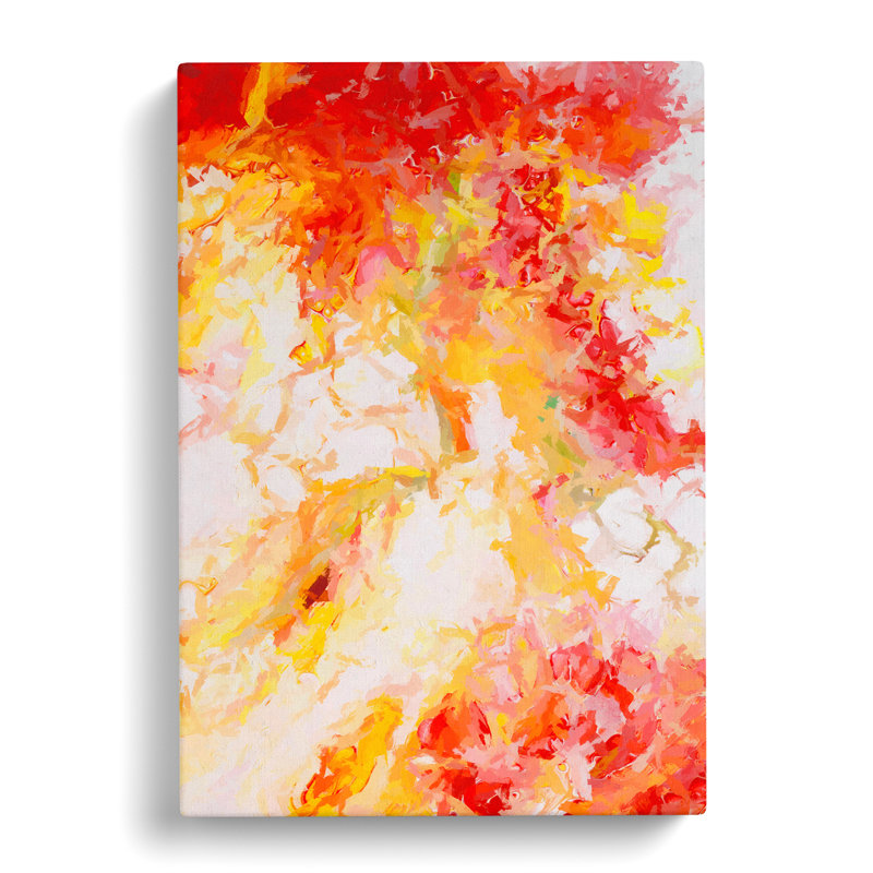 Light Explosion Abstract - Wrapped Canvas, 50cm H x 35cm W x 3cm D