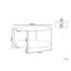 Northallert Four Leg Coffee Table with Storage
