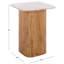 Table d'appoint en marbre Marisa