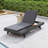 Outdoor Chaise Lounge with side storage space-1939574717