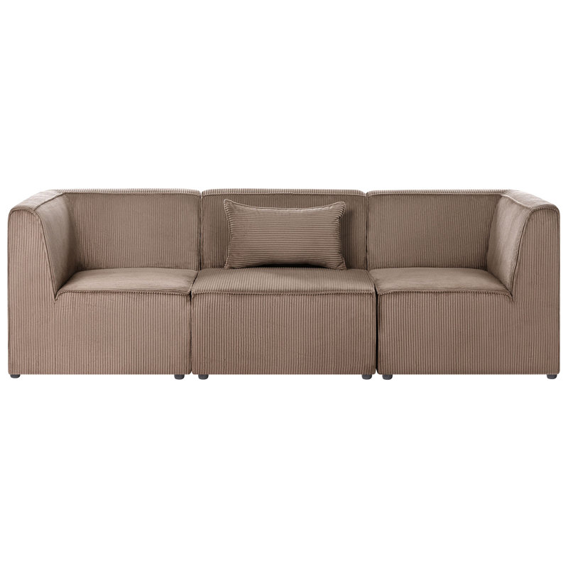Modular Sofa LEMVIG Corduroy, 3, Sand Beige