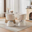 Tabouret de bar rotatif à hauteur réglable pivotant à 360 °-129812264