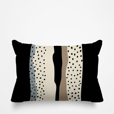 Coussin décoratif intérieur / extérieur en polyester filé Willow