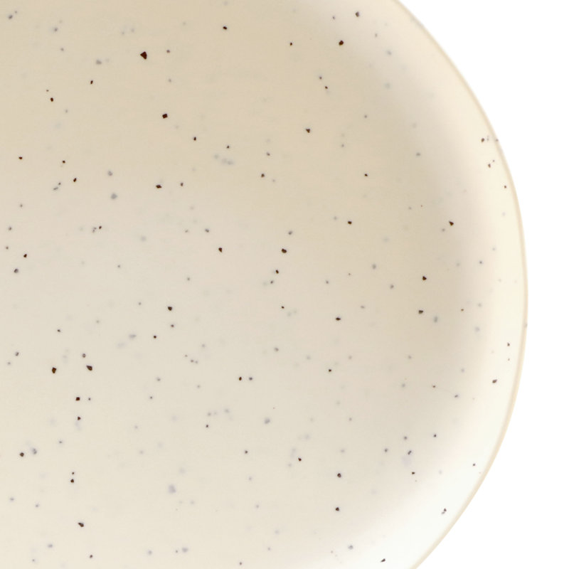 Morocco 11" Melamine Dinner Plate, Eggshell