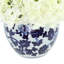 Hydrangea Floral Arrangement In Decorative Ceramic Vase