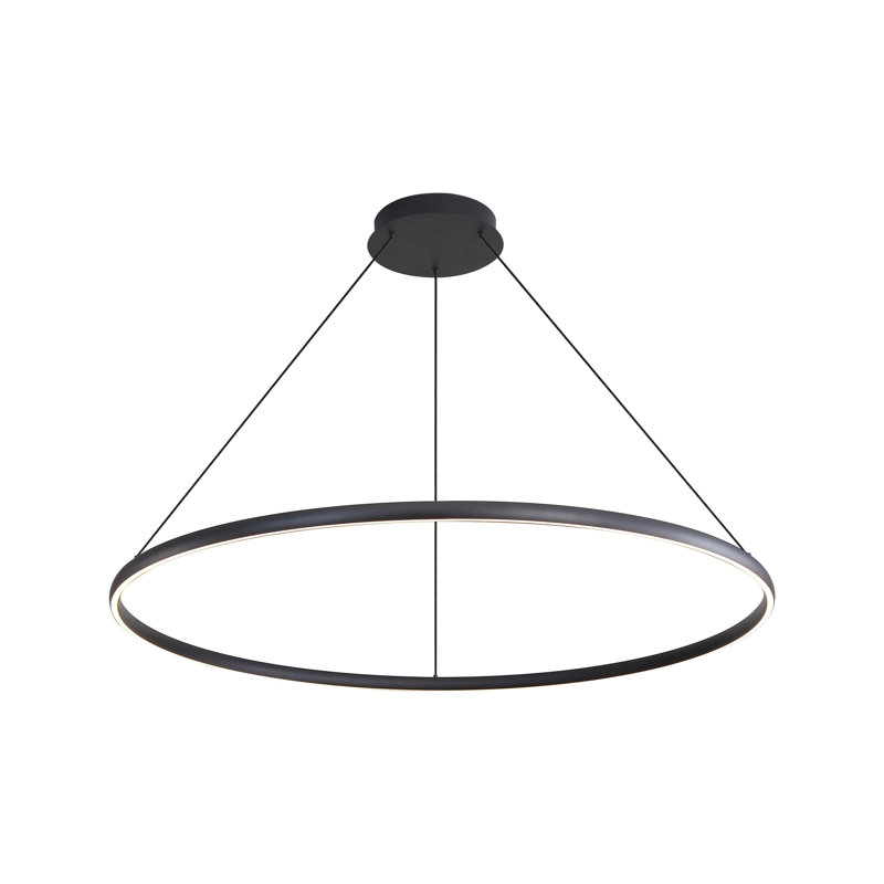 Lustre à DEL 59 po Nyal, Sable, noir