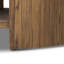 Damari Round Coffee Table-Medium Brown Limba