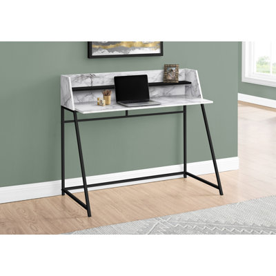Modern Computer Desk With Hutch