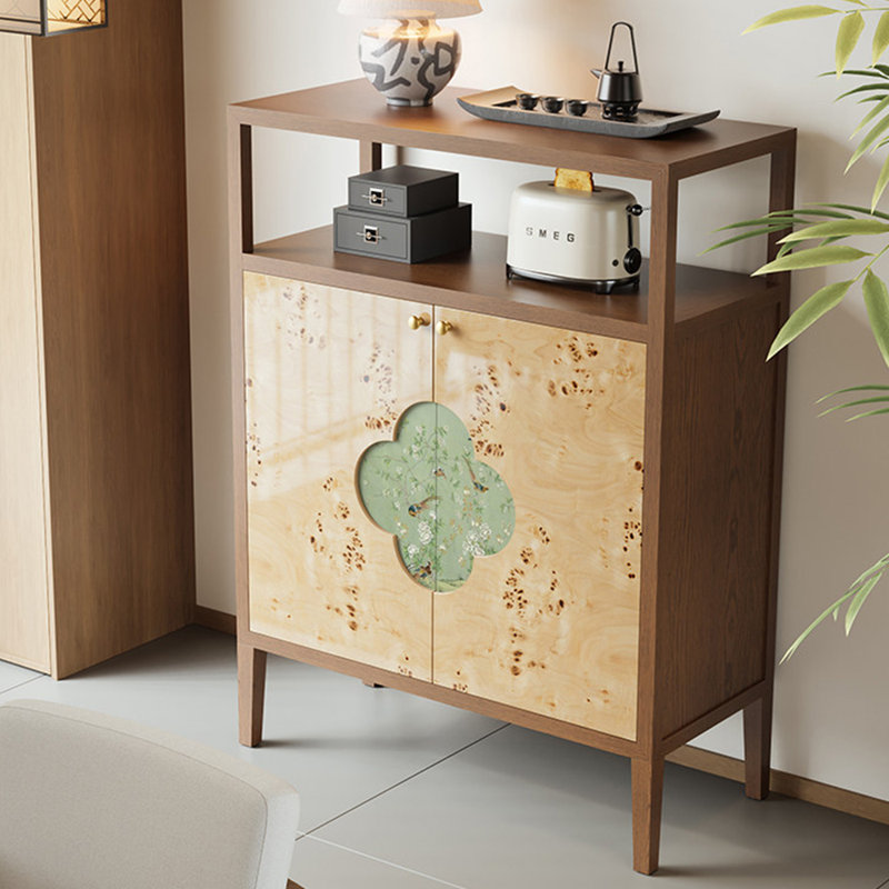 Buffet rétro simple et léger de luxe, Noyer