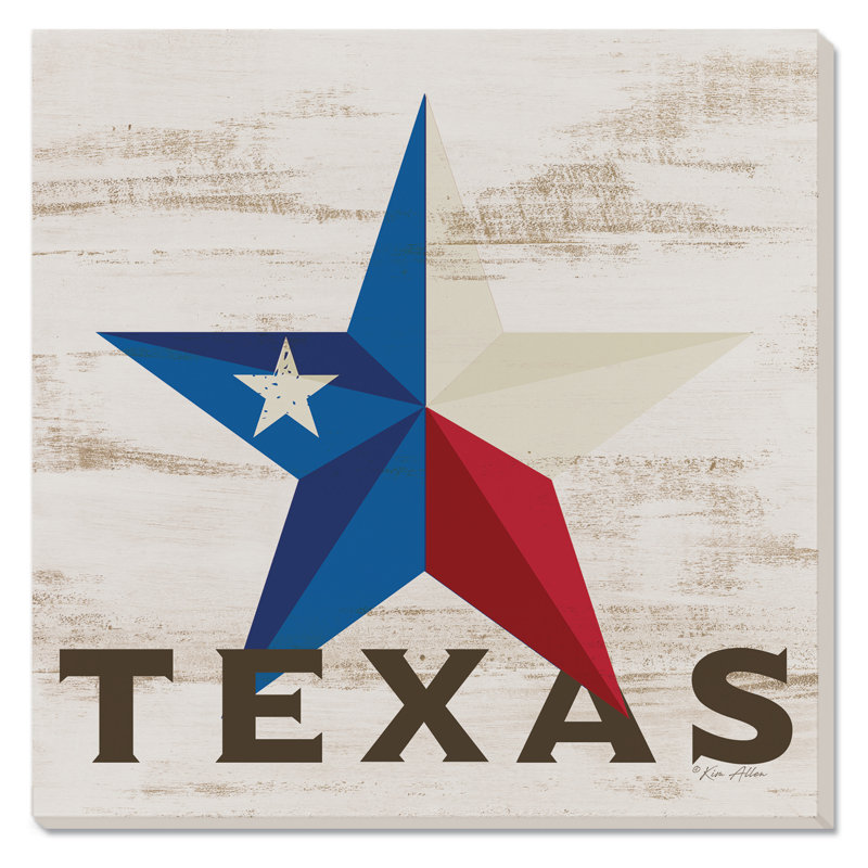 Sous-table décoratif en pierre résistant à la chaleur August Grove® Texas Star