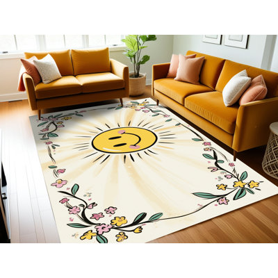 Tapis pour chambre de bébé Zoomie Kids