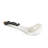 White Stoneware Spoons.