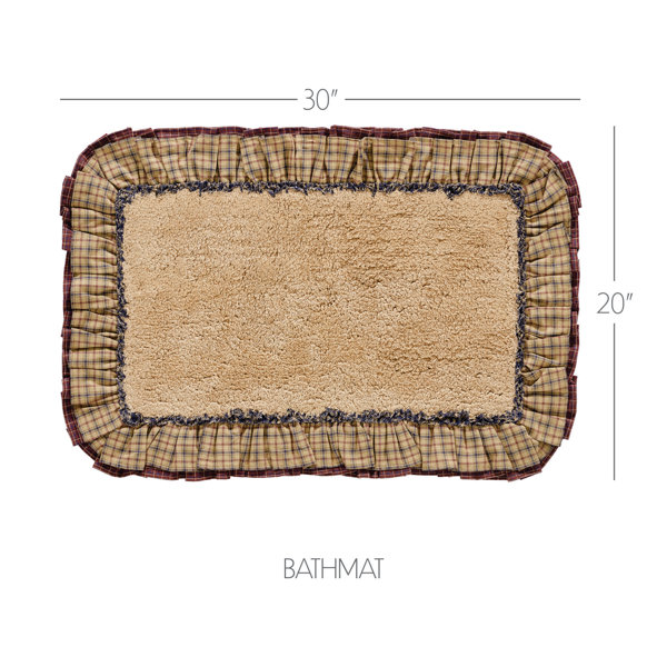 Nairobi Burlap Dove Grey Bathmat August Grove Size: 20 W x 30 L