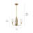 Kimrose 3 - Light Wagon Wheel Chandelier-1163293108