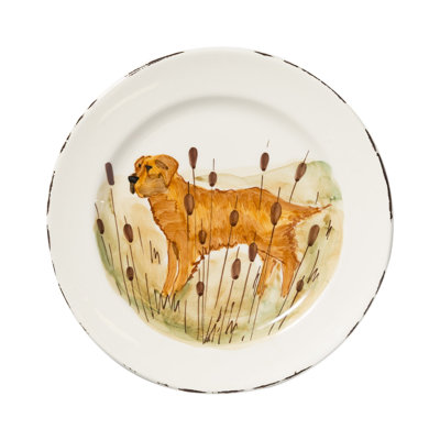 Assiette plate pour chien