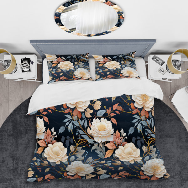 Bless international Caycen Floral Duvet Cover Set | Wayfair