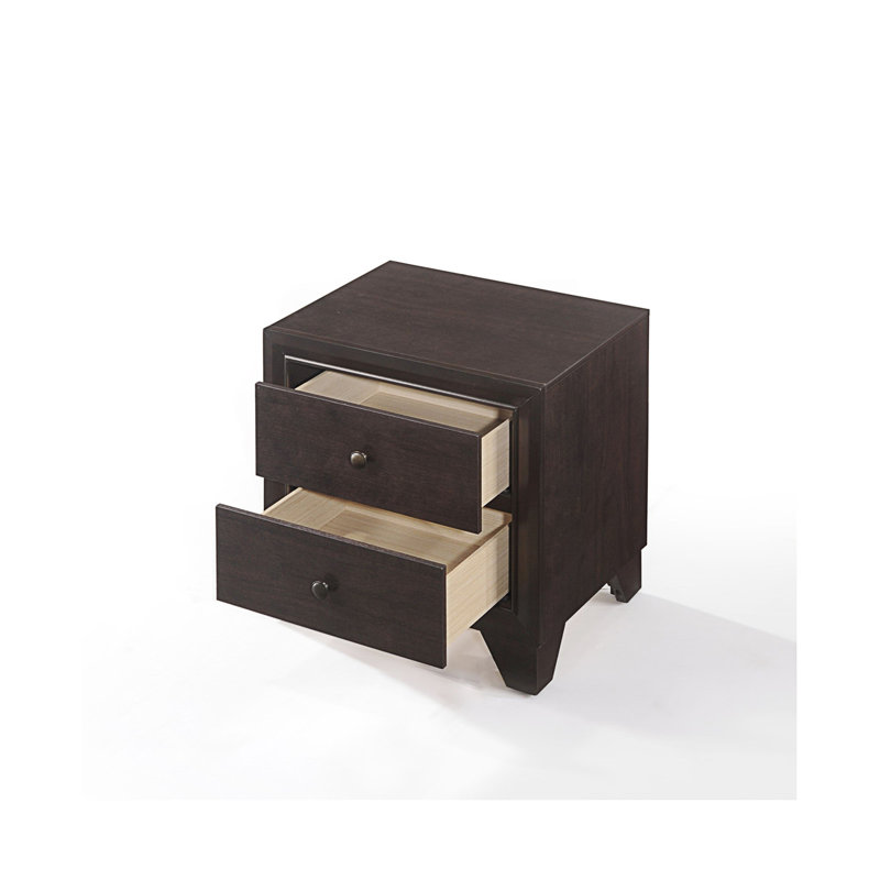 Wood Nightstand, End Table