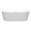 Carissa 71'' x 32'' Soaking Acrylic Bathtub-50480678