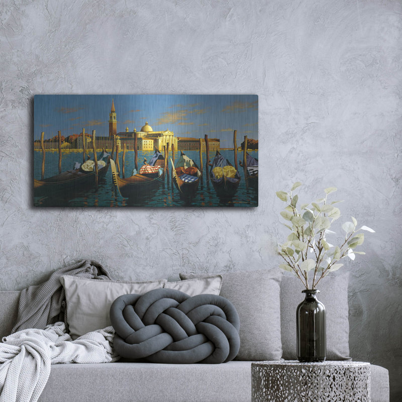 "Venise" par Zhen-Huan Lu, H 24 po x l 48 po