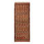 Red Vintage Flatweave Wool Runner - 5'9"" x 14'4""