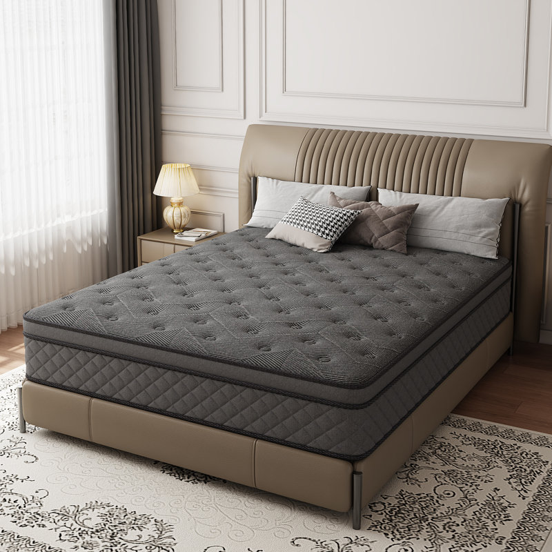 Sleep 12"/14” Hybrid Memory Foam Mattress, 14", Queen