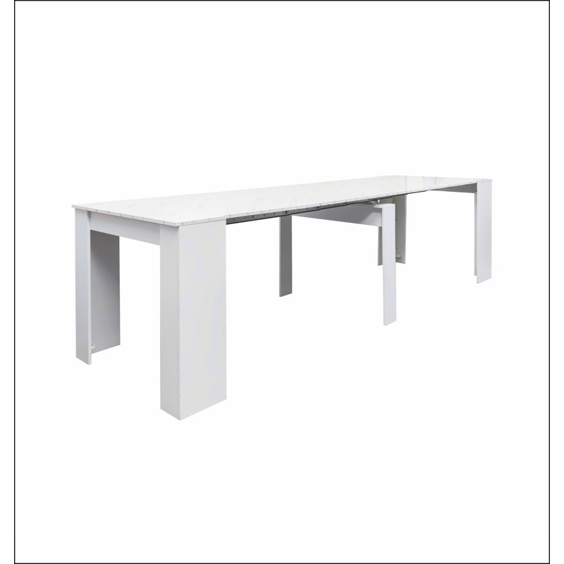 Multifunctional extendable console table