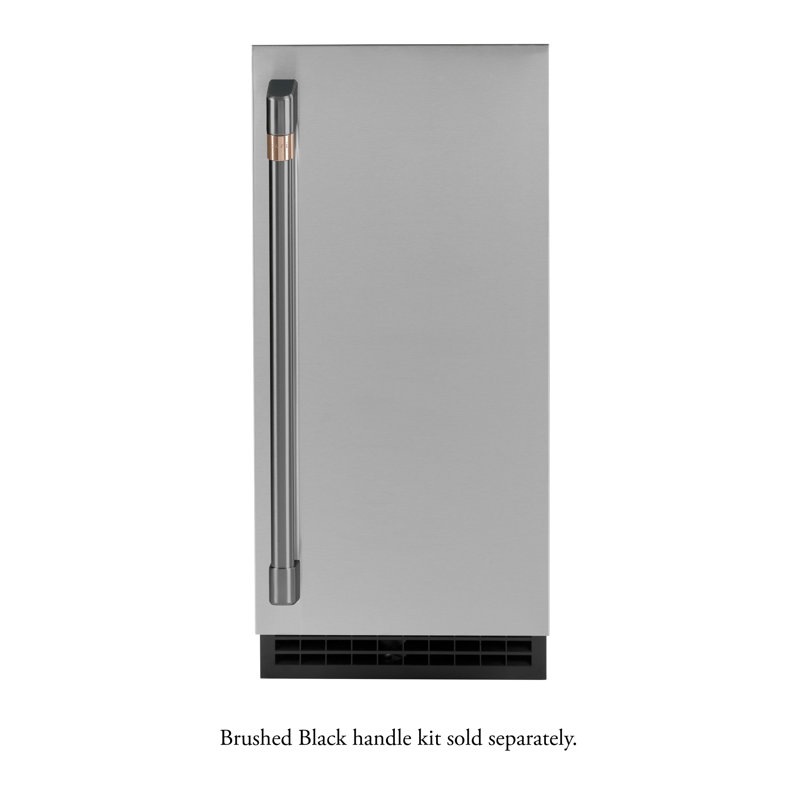 Ice Maker Bar Pull, Brushed Black