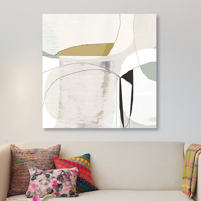 «Beuyer II» par Sisa Jasper, reproduction sur toile tendue avec châssis, H 48 po x l 48 po x P 1,5 po, Toile tendue