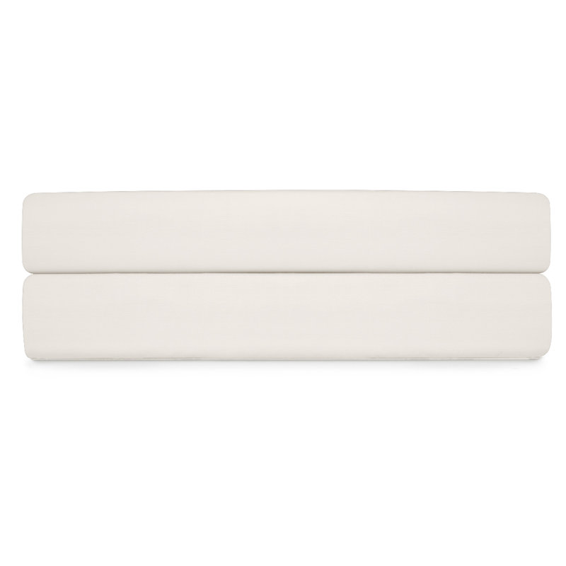 Triomphe Fitted Sheet, Nacre, Queen Fitted Sheet