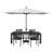 Olivier 116.7'' x 78.7'' Rectangular Market Umbrella-1463384236-1463384203