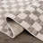 Jasha Checkered Beige/Brown Area Rug-1865869465-1843154738