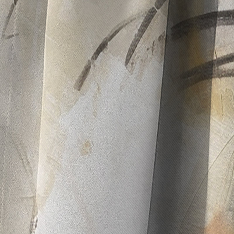 Mid Century Chromatics III - Rideau Mid-Century - Rideau occultant abstrait - 1 panneau, L 52 po x L 84 po
