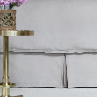 Bloom Linen Tailored Bed Skirt