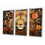 Sayer - ensemble d'art mural animal lion-108317378-108317379
