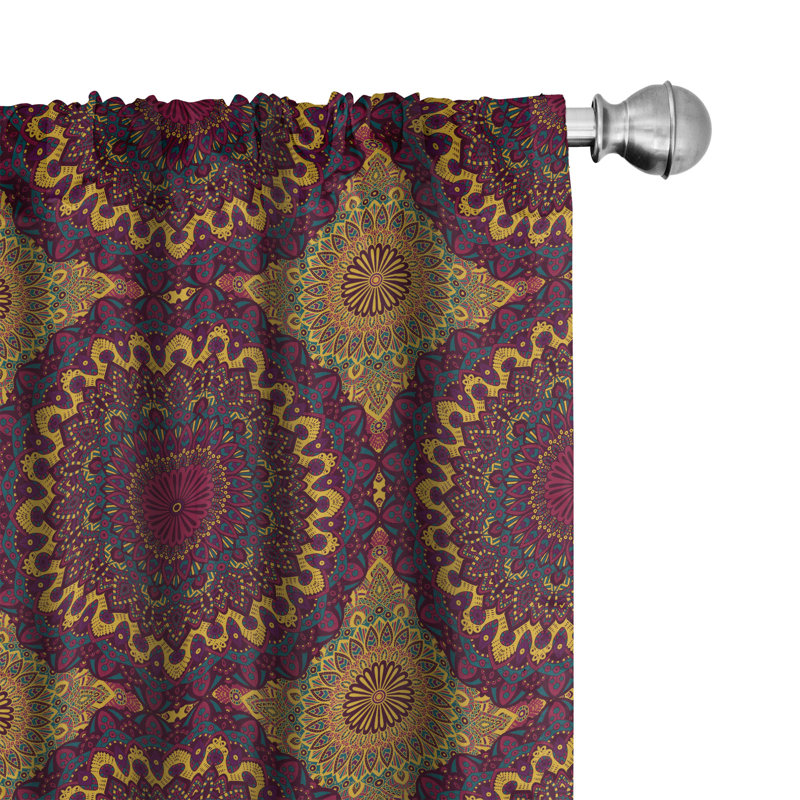 Room Darkening Curtain Pair, 28" x 95"