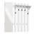 Modern style coat rack with 5 hooks and mirror-645468221