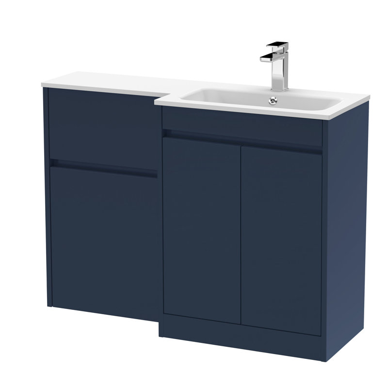 Thersia 1110 mm Bathroom Vanity, Indigo Blue