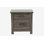 Table de chevet en bois naturel