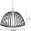 16cm H Metal Novelty Lamp Shade-1653284425