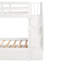 Lit superposé simple au-dessus de simple avec lit gigogne simple Stairway-891077096